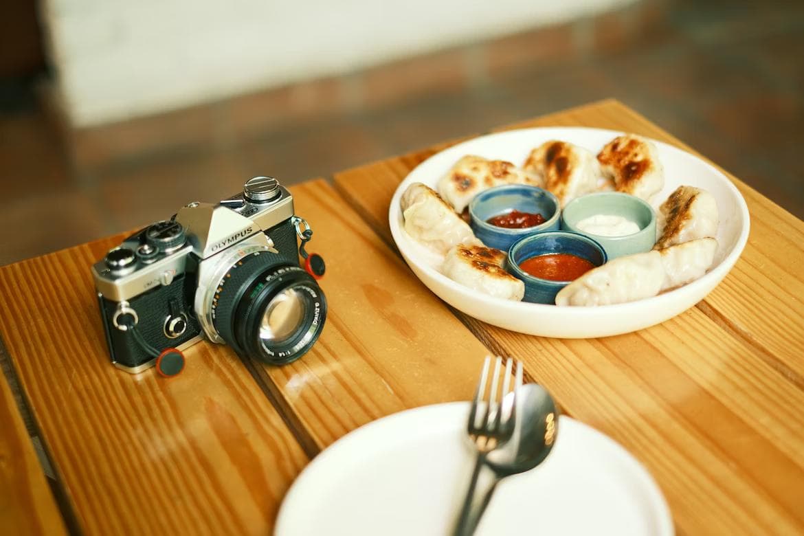 Food photography or interior shot